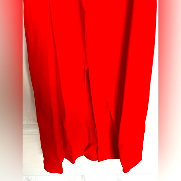 Reformation Sanibel Dress Size 2 coral red orange - Picture 9 of 11
